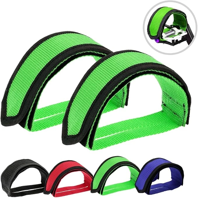Outgeek 1 Pair Bike Pedal Straps