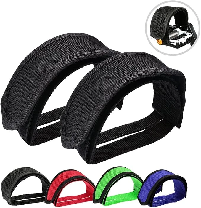 Outgeek 1 Pair Bike Pedal Straps