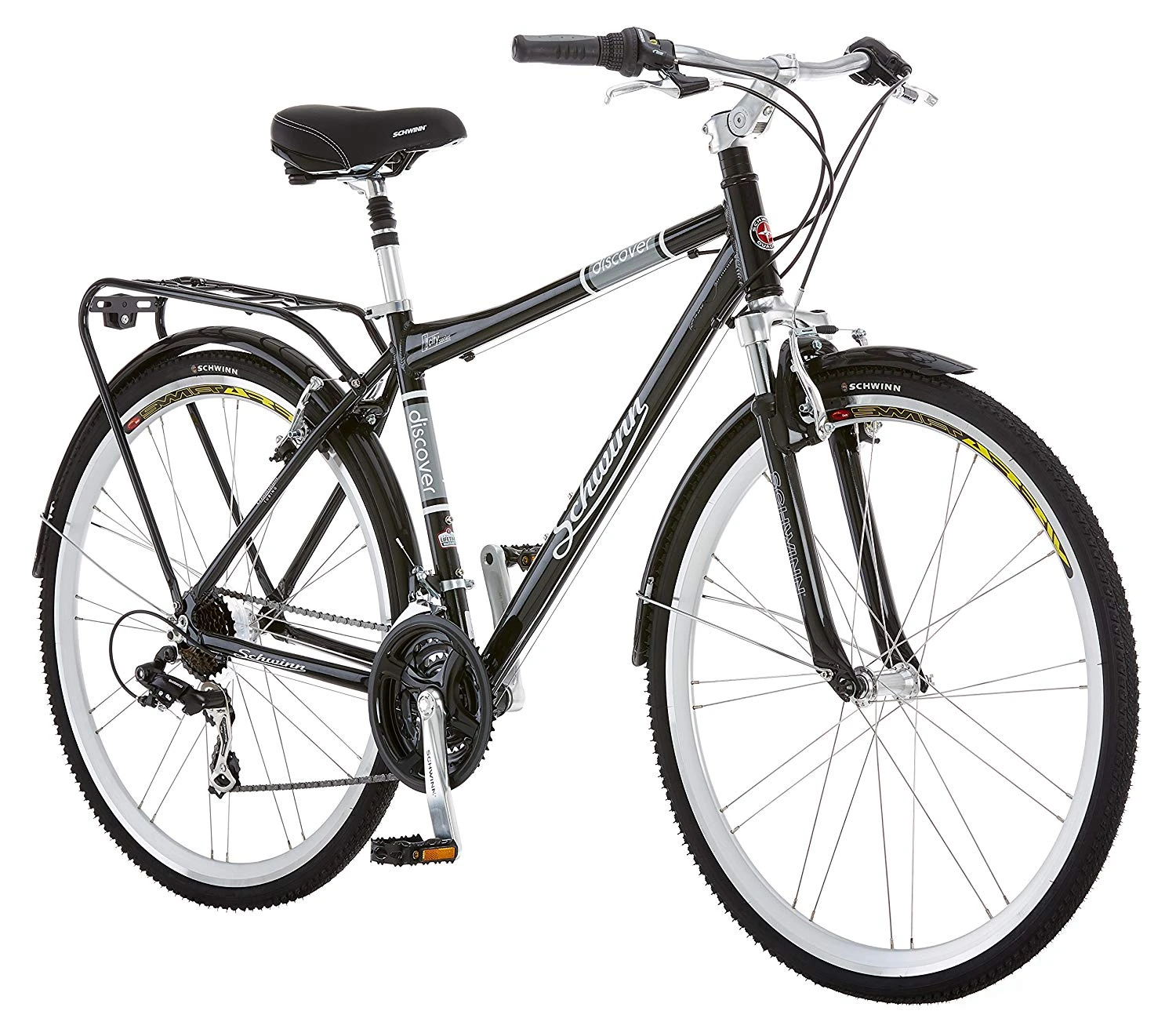 Schwinn Discover Hybrid Bike for Men and Women