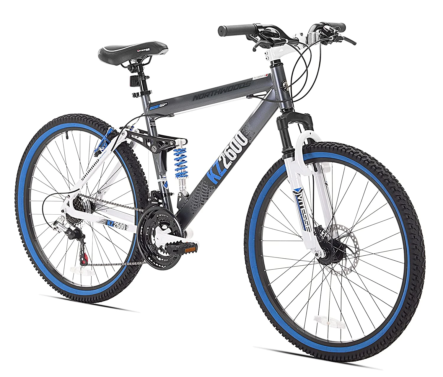 Kent KZ2600 Dual-Suspension Mountain Bike